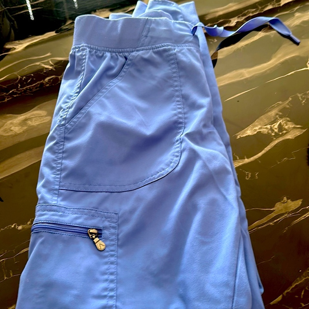 Adar Pro - XS tapered fit stretch waist scrubs blue. Worn few times